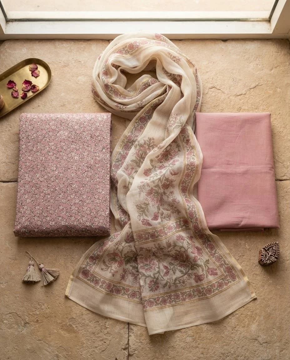 Rose garden cotton